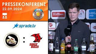 22092024  Pressekonferenz  TecArt BlackDragons vs Saale Bulls Halle [upl. by Tibbitts]