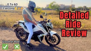 Tork Kratos R Bike  Detailed Ride Review  best EV Bike For You [upl. by Eatnahs]