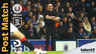 David Martindale after Livingstons cup exit at Ibrox [upl. by Farlee988]