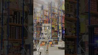 Pneumatic Animatronic in Warehouse ASMR FNAF realistic mech model [upl. by Heigl680]