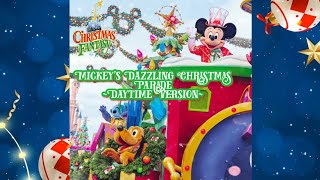 Mickeys Dazzling Christmas Parade  Daytime Version Disney Enchanted Christmas  Disneyland Paris [upl. by Ali520]