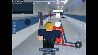 Arresting Criminals in Stateview Prison Roblox [upl. by Ahsaele]