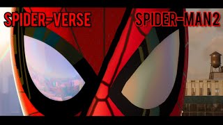 Description SPIDERMAN INTO THE SPIDERVERSE INTRO IN MARVELS SPIDERMAN 2 [upl. by Eiggep]