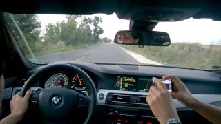 BMW M5 F10 Real Launch control 0220 kmh [upl. by Afatsuom]