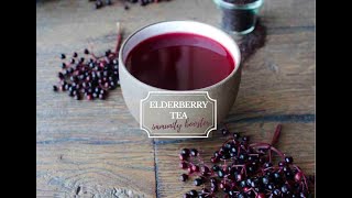 How to make elderberry tea  4 ways [upl. by Justine]