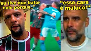 FELIPE MELO PASSOU DOS LIMITES E GUARDIOLA REAGIU CONFUSÃO MALUCA NO FINAL DO MUNDIAL [upl. by Bunni]