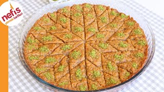 Yalancı Baklava Tarifi  Nasıl Yapılır [upl. by Llecram]