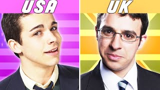 UK Inbetweeners vs USA Inbetweeners Part 4  Weirdest Episode Yet [upl. by Kerred]