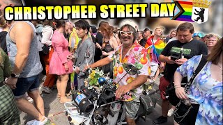 Christopher Street Day Berlin 2022 CSD VLOG [upl. by Ahsehyt]