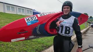 Tillman Roeller Germany Kayak Cross  Paris 2024 Olympics preparation [upl. by Soelch]