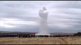 Strokkur Geyser Iceland [upl. by Schnurr921]