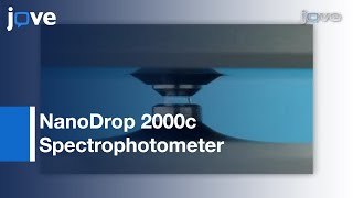 Microvolume Protein Concentration Determination NanoDrop 2000c Spectrophotometer l Protocol Preview [upl. by Airom717]