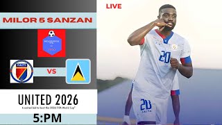 HAÏTI VS SAINTE LUCIE JOUR DE MATCHMONDIAL 2026 [upl. by Zeba316]