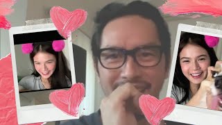 Full Video Maris Racal at Rico Blanco pinakilig ang mga fans sa live video [upl. by Brott]