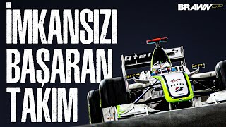 BRAWN GPnin EFSANEVİ HİKAYESİ  BRAWN GP F1 ŞAMPİYONLUĞU  F1 HİKAYELERİ  BAŞARI HİKAYELERİ [upl. by Assiruam]