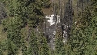 RAW VIDEO Plane crash at Loveland Ski Area [upl. by Onia]