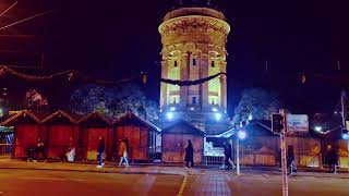 Weihnachtsmarkt Mannheim wird gebaut video 21112024 und gute Musik [upl. by Artemis]