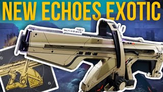 NEW ECHOES EXOTIC MASSIVE PREVIEW amp MORE  Destiny 2 Echoes [upl. by Etirugram]