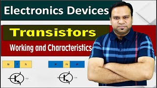 Bipolar Junction Transistor BJT Working and Characteristics in Electronics Devices  BEEE [upl. by Ramak]