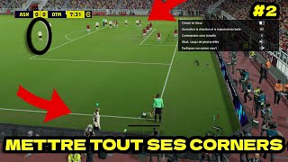 COMMENT METTRE DES CORNERS SUR EFOOTBALL  COMMENT PROGRESSER SUR EFOOTBALL 2 [upl. by Ennaesor]