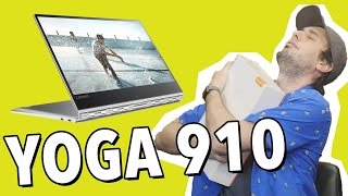 CHEGOU MEU YOGA 910 UNBOXING [upl. by Mark]