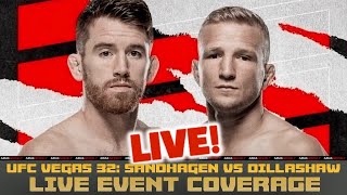 UFC Vegas 32 Sandhagen vs Dillashaw  LIVE COVERAGE [upl. by Trauts]