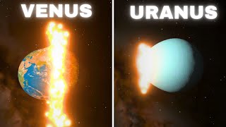 Planet Collision Comparison [upl. by Frulla115]