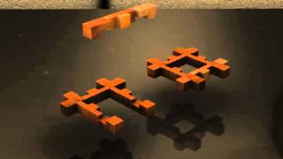 Solution to Double LockaBall Wooden Puzzle [upl. by Bigg30]