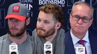 Verhaeghe Tkachuk amp Coach Maurice  SCF Postgame Interviews  6824 [upl. by Federico]