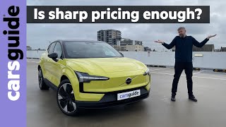 Volvo EX30 2025 review Cool new electric car enters small SUV segment targets Alfa Romeo Junior EV [upl. by Aleacin]