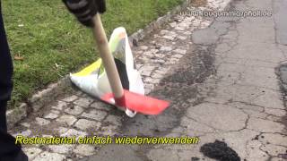 Kaugummiasphalt Produktvideo 2013 [upl. by Pfaff]