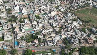 Sonipat city areal view [upl. by Sinnel]