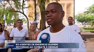 Em Campos exagentes de endemias querem retornar ao combate à dengue [upl. by Halona]