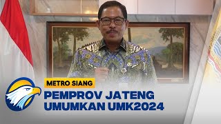 Pemprov Jateng Umumkan UMK 2024 [upl. by Oman]