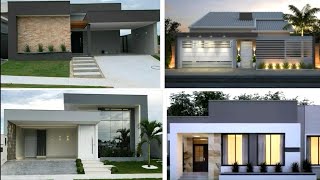 FACHADAS DE CASAS MODERNAS 🌿sensillas y minimalistas [upl. by Myrvyn]