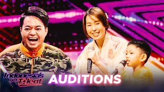 KECILKECIL BERKARYA Penampilan Ciamik Kontestan kali ini  Audition  INDONESIAS GOT TALENT 2023 [upl. by Rowan]