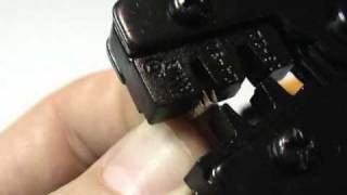 Crimping a Servo Connector  Futaba J Housing with Deluxe Crimper [upl. by Jeraldine]