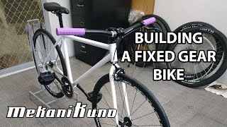 Building A Bike at Home  Fixed Gear [upl. by Zerline876]