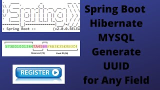 UUID Any Fields  UUID Spring Boot  Hibernate UUID Generator  How to Generate UUID Hibernate [upl. by Nnanaej425]