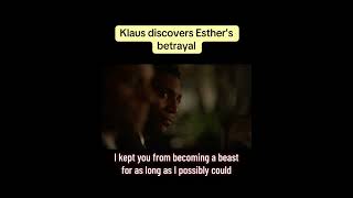 Klaus Mikaelson get’s betrayed by Esther shorts theoriginals klausmikaelson viralvideo tvd [upl. by Ellenaej]