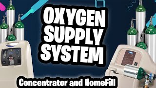 Oxygen Supply System  How To Setup a Oxygen Concentrator amp HomeFill Station  VLOG [upl. by Agretha]