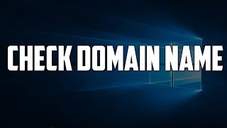 How do You find Your Computer DOMAIN name DNS  Domain Name System [upl. by Eeimaj]