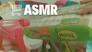 ASMR 😴 Limpiando productos del SUPERMERCADO 🛒​🧽​ [upl. by Nitsraek]