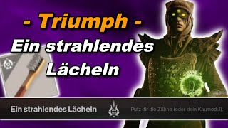 Triumph Ein strahlendes Lächeln‘ erhalten  Festival der Verlorenen  Destiny 2 Shadowkeep [upl. by Buote536]