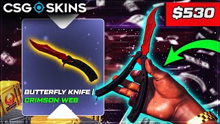 YENI 530 KELEBEK CIKARDIM Csgoskins Promo Code 2024 [upl. by Zailer422]