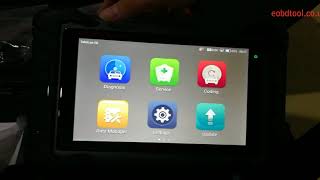 NEW EUCLEIA TabScan S8 Functions Car List Demo DiagnosisServiceCoding [upl. by Relyuhcs]