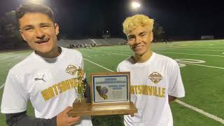 Watsonville soccer players Lombardo Flores left and Antonio Alvarado [upl. by Other476]