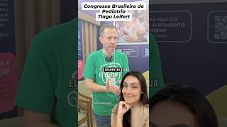 Que importante foi esse depoimento do Tiago Leifert no Congresso Brasileiro de Pediatria [upl. by Monro422]