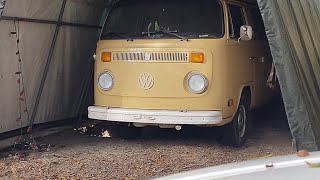 1979 Volkswagen Westfalia Cold Start and look aroundNovember 10 2024 [upl. by Latashia559]