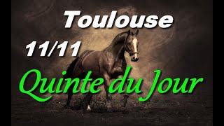 PRONOSTIC PMU QUINTE DU JOUR LUNDI 11 NOVEMBRE 2024 [upl. by Eben]